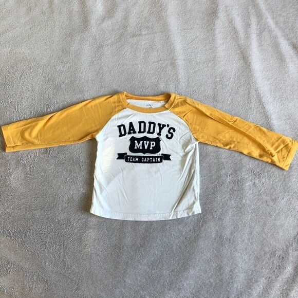 Carter’s Daddy’s MVP Jersey Cut LongSleeve T-Shirt - Picture 2 of 6